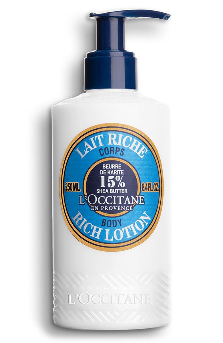 L'Occitane Shea Body Rich Lotion, Main, color, 