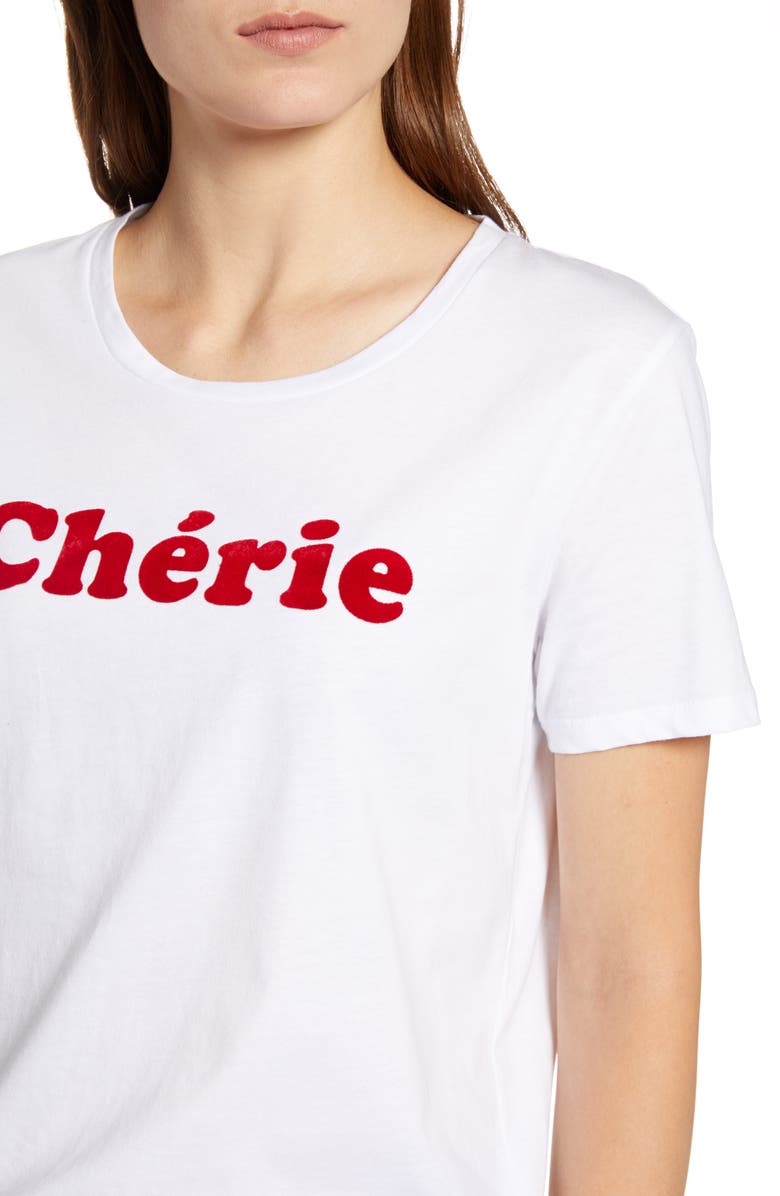 French Connection Chérie Tee, Alternate, color,