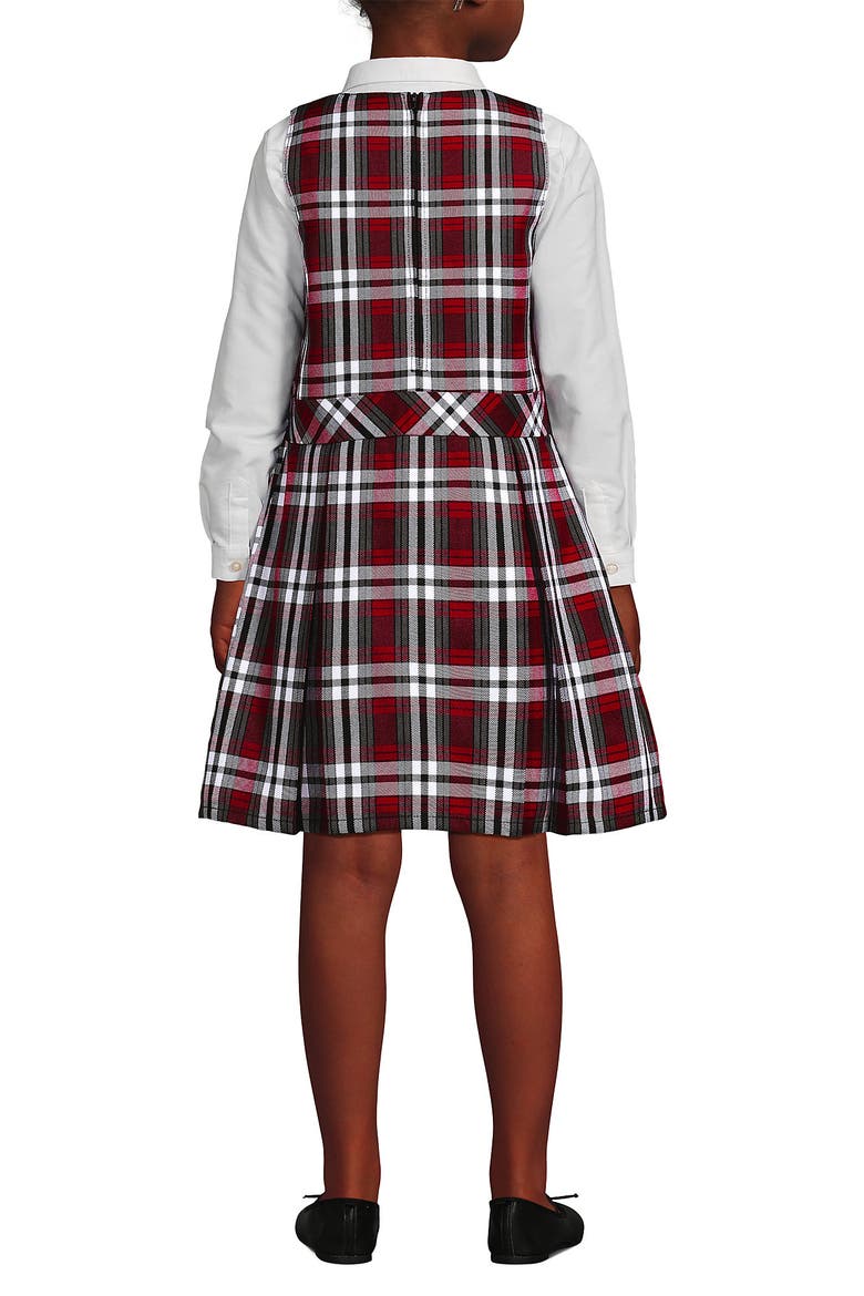 Lands' End Girls Uniform Plaid Jumper | Nordstrom