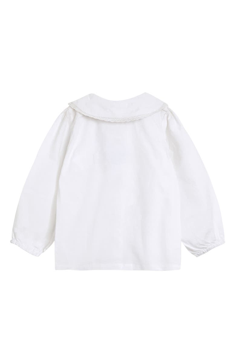 JOJO MAMAN BEBE Kids' Embroidered Corduroy Overalls & Shirt Set, Alternate, color, Navy