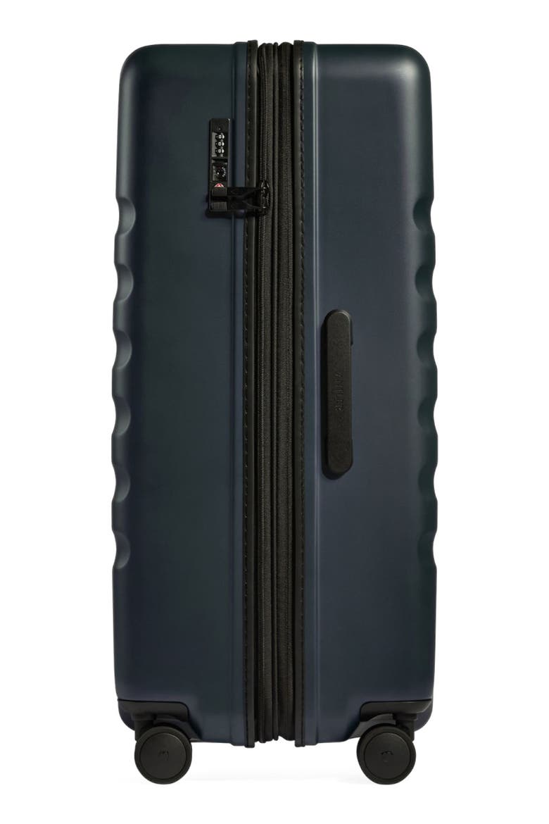 Icon Stripe Large Suitcase, Alternate, color, Indigo Blue
