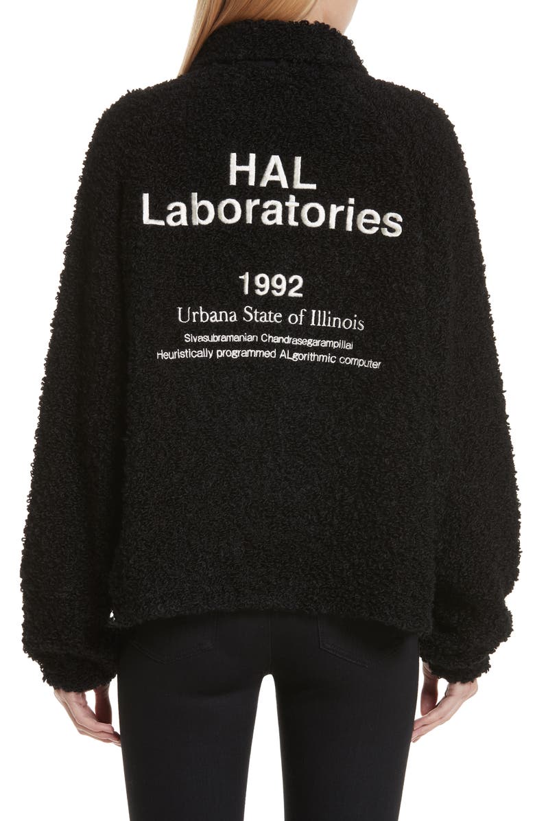 Undercover HAL 9000 Wool & Mohair Blend Jacket, Alternate, color, 