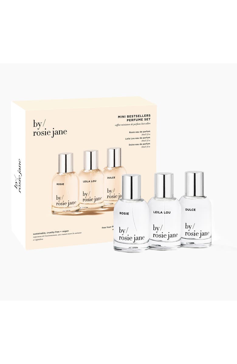 By Rosie Jane Best Sellers Mini Eau de Parfum Trio $150 Value, Main, color,