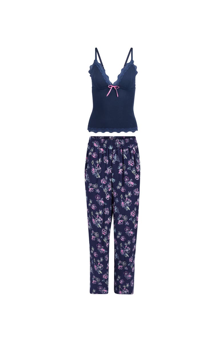 Adore Me Bryony Pajama Cami & Pants Set, Alternate, color,