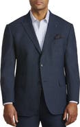 Synrgy by DXL Jacket-Relaxer Performance Mélange Suit Jacket