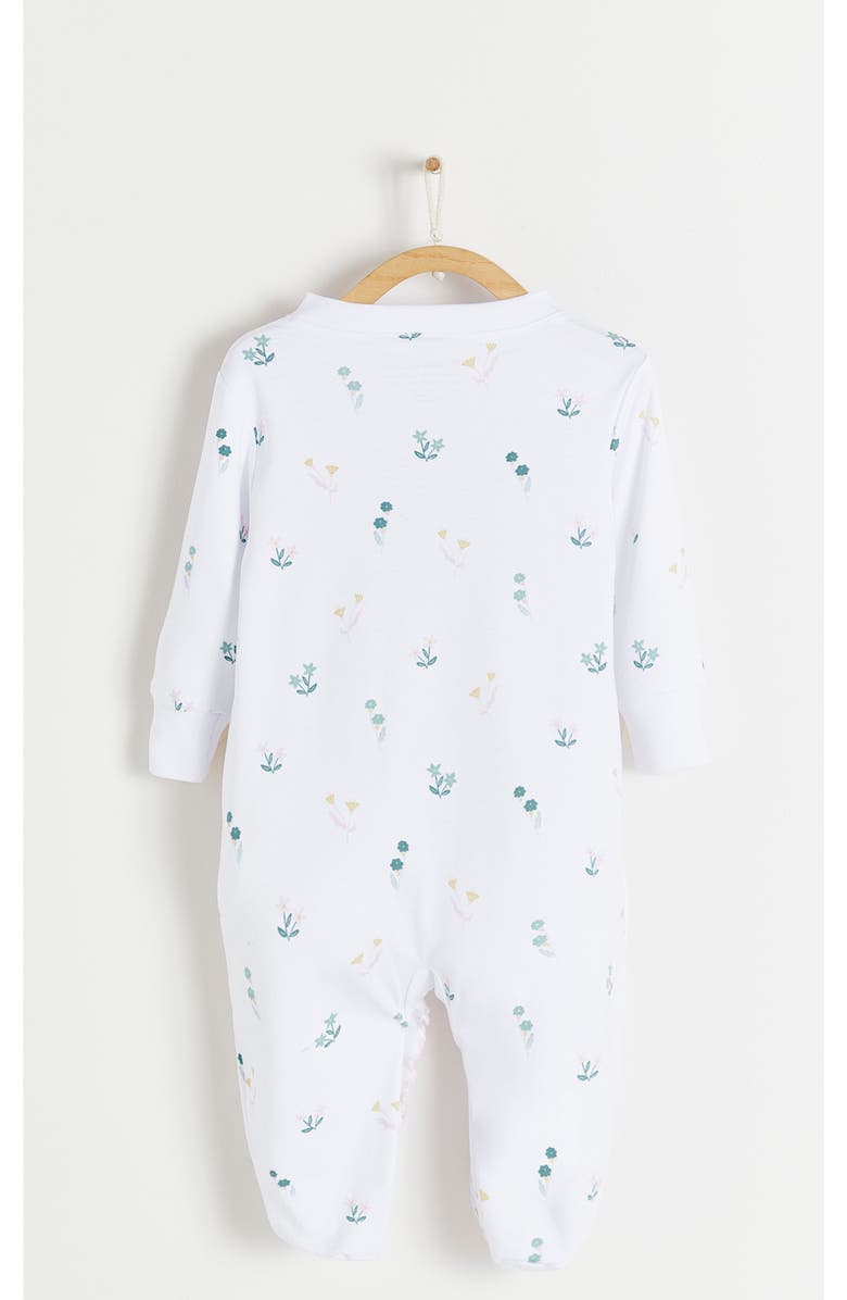 Babycottons Premium Peruvian Pima Cotton Mila Zip Footed Pajama for Infant, Alternate, color, Pink