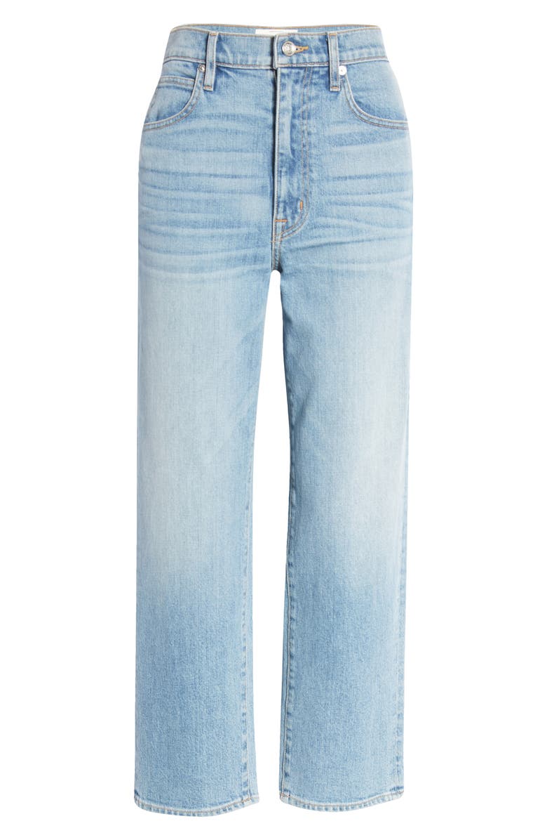 SLVRLAKE London High Waist Crop Straight Leg Jeans, Alternate, color, Love Matte