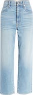 SLVRLAKE London High Waist Crop Straight Leg Jeans
