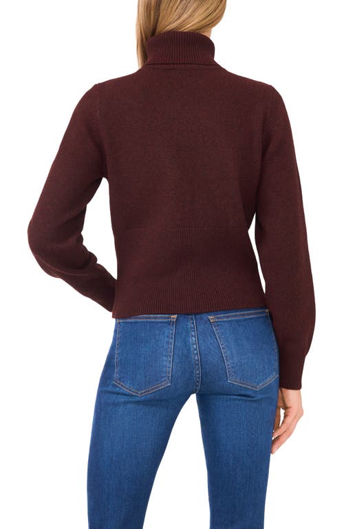 Ted Baker Turtleneck Pullover In Brown