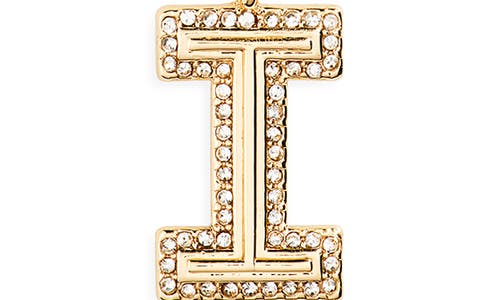 Baublebar Arianna Initial Pendant Necklace In Gold