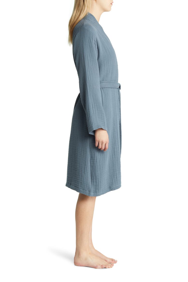 Gender Inclusive Cloud Cotton Robe, Alternate, color, DUSK