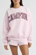 HAPPY CAMP3R Pink Sprinkle Crewneck Sweatshirt