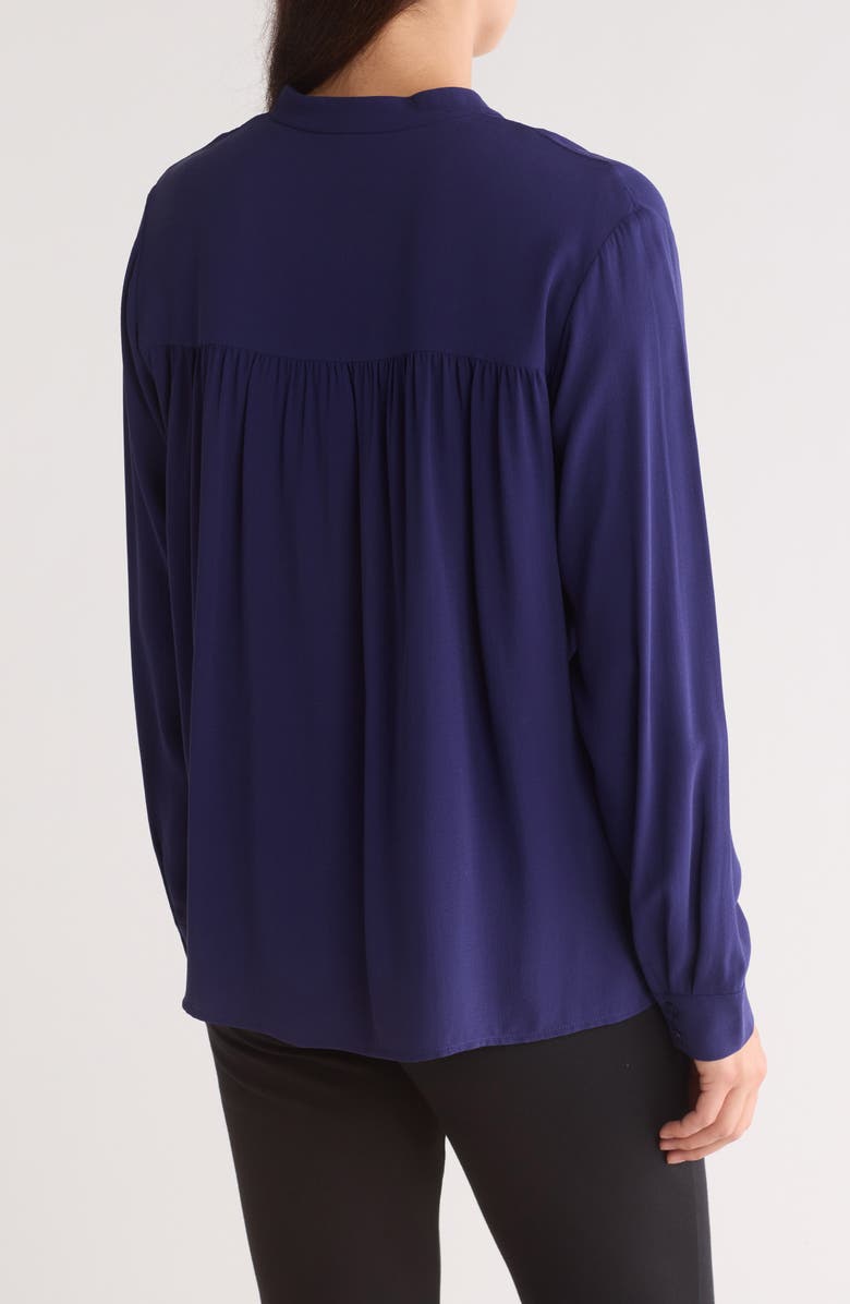 Eileen Fisher Long Sleeve Silk Blouse, Alternate, color,
