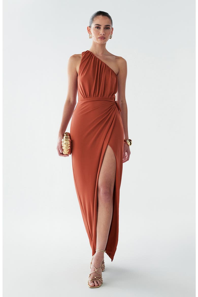Avenly Maxi Dress, Main, color, Copper