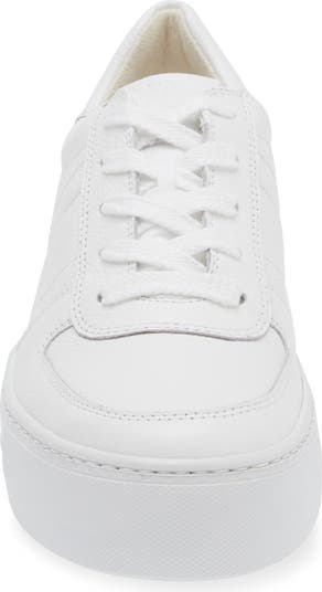 Unity 1's Men's store White and Black Heel Synthetic Leather Stitching Low-Top Shoes