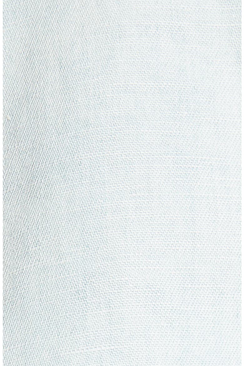 Embroidered Linen & Cotton Jacket, Alternate, color, BLUE