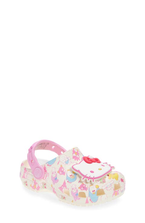 x Hello Kitty Kids' Classic Clog (Baby, Walker, Toddler, Little Kid & Big Kid)