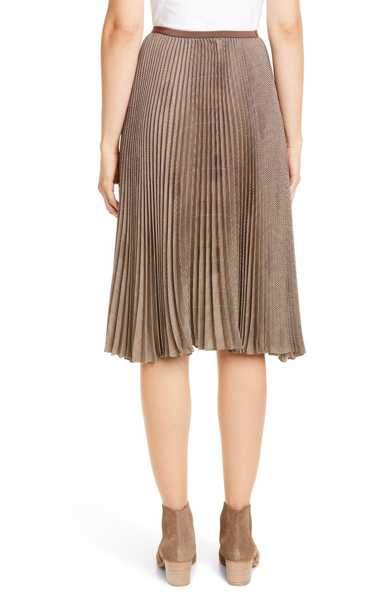 Polo Ralph Lauren Rese Pleated Plaid Skirt, Alternate, color,