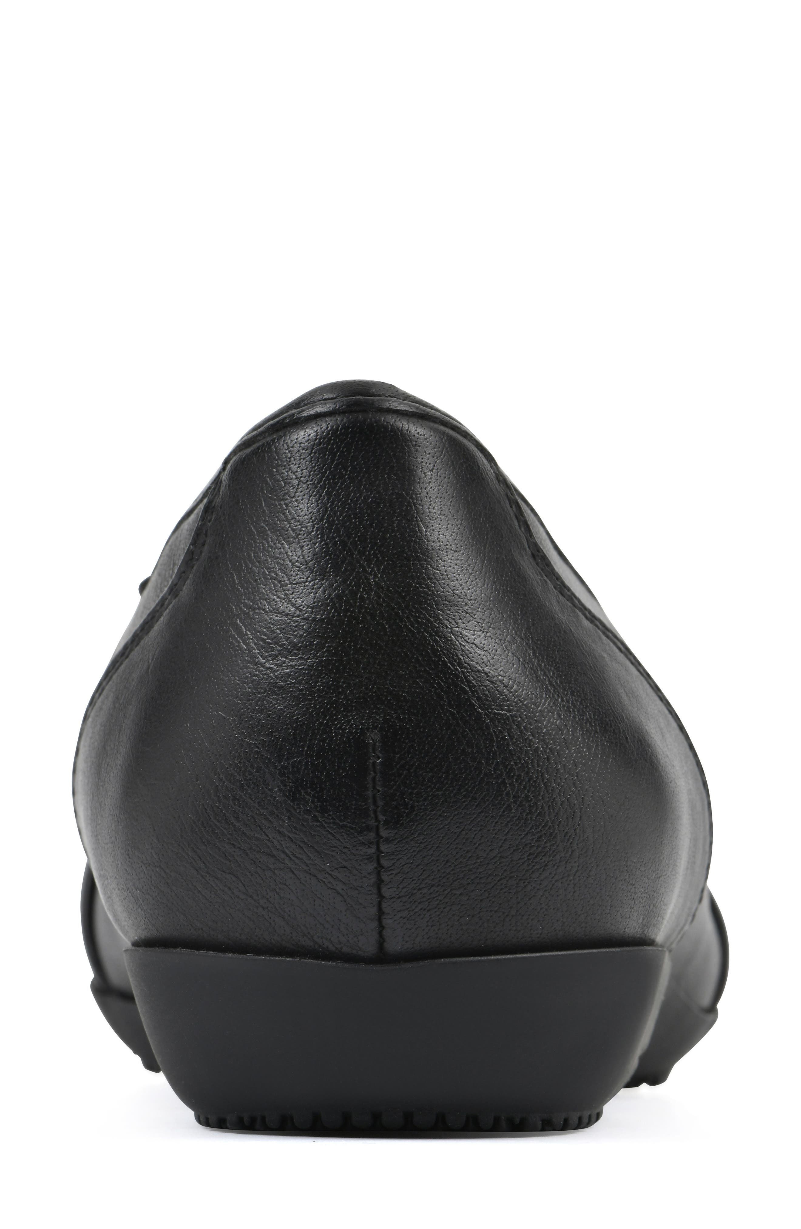 Calming Buckle Strap Flat, Alternate, color, BLACK BURNISHED SMOOTH