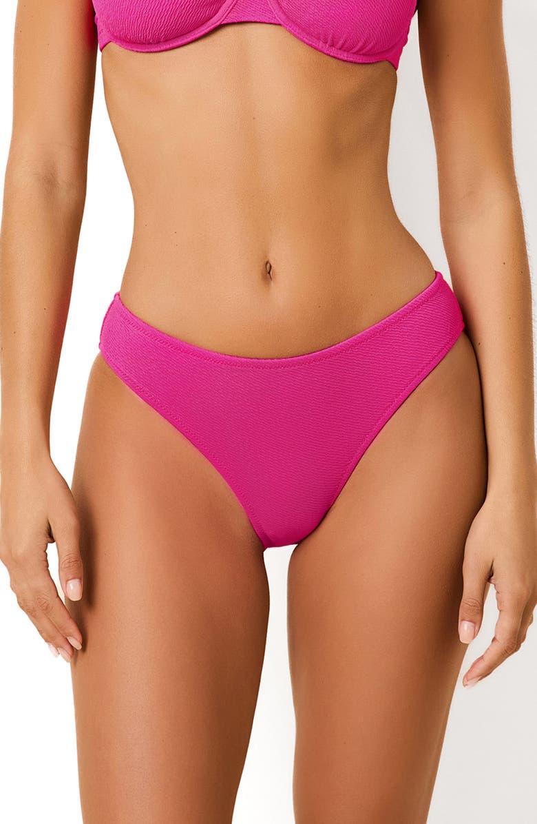 Solid & Striped The Eva Low Rise Bikini Bottom, Main, color, Paradise Pink