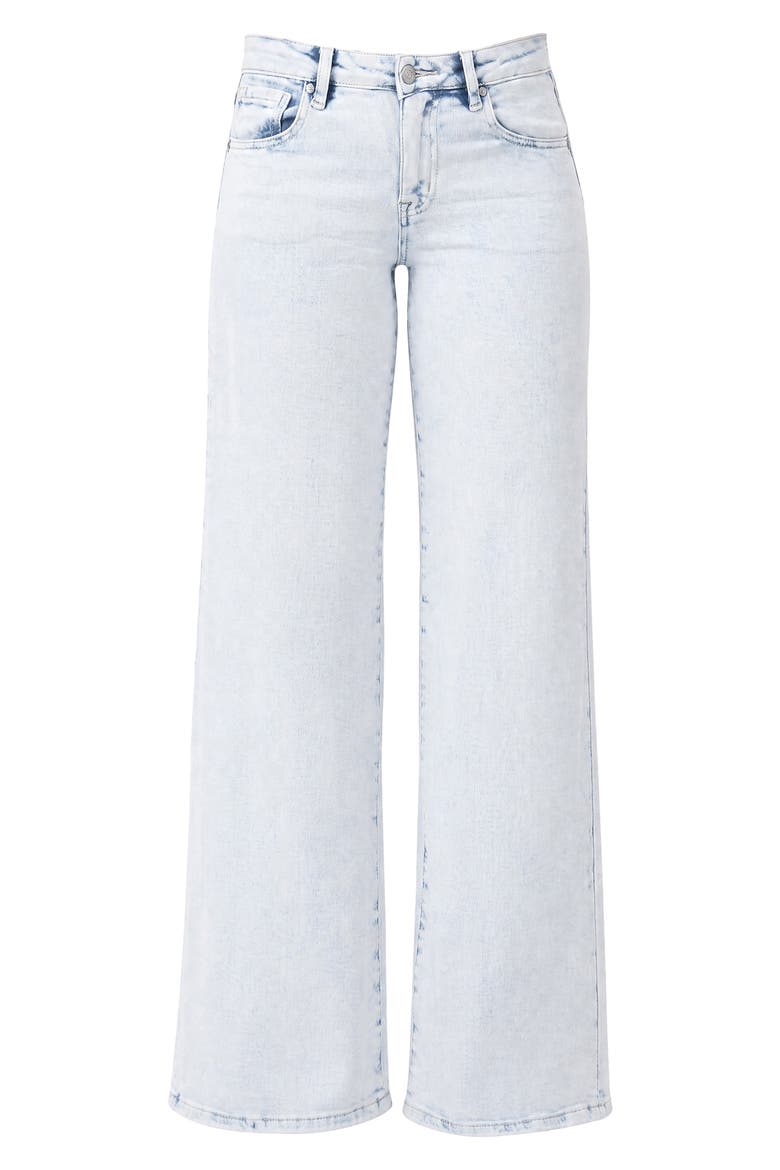 Mid Rise Wide Leg Jeans, Alternate, color, LIGHT BLUE