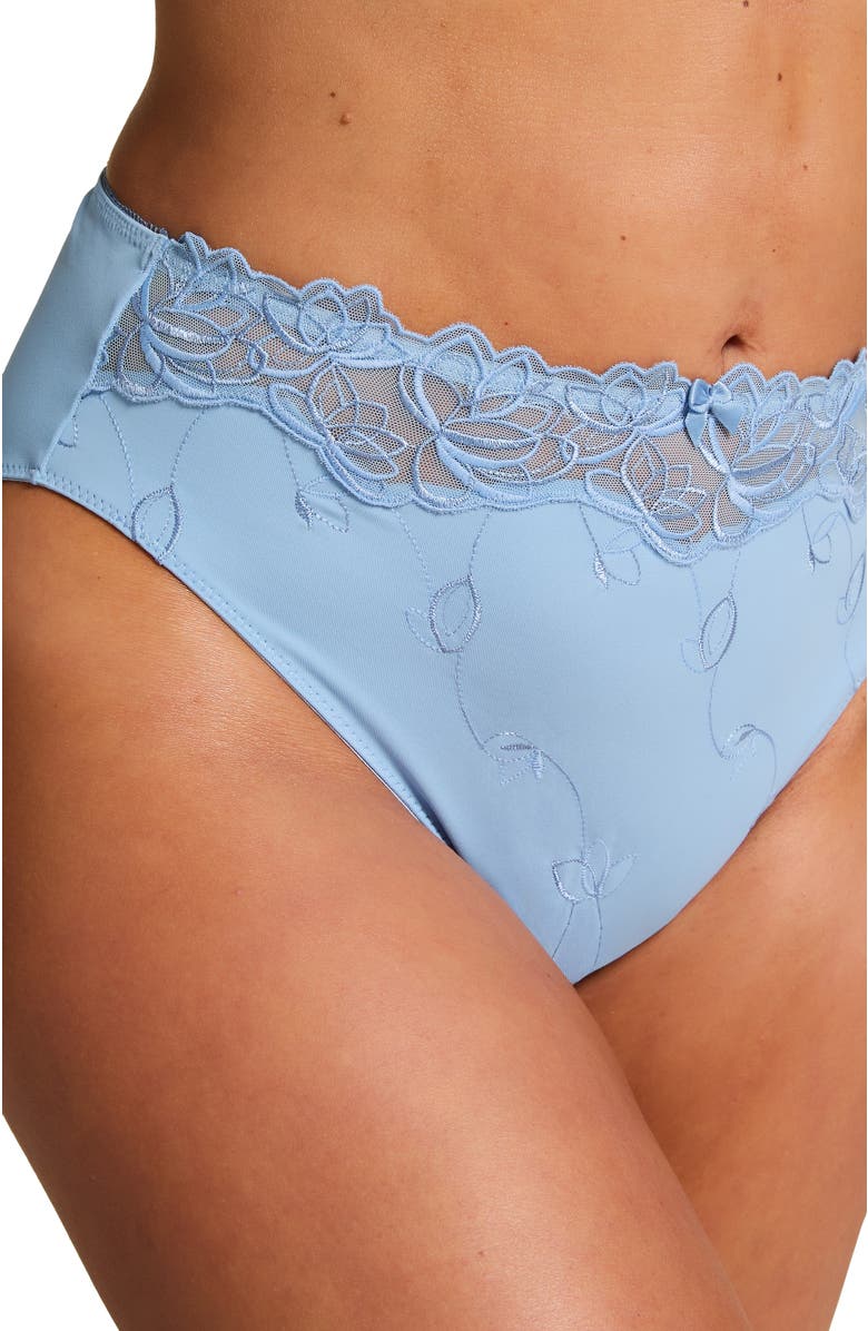 Hunkemöller Diva High Knickers, Alternate, color, Peacoat