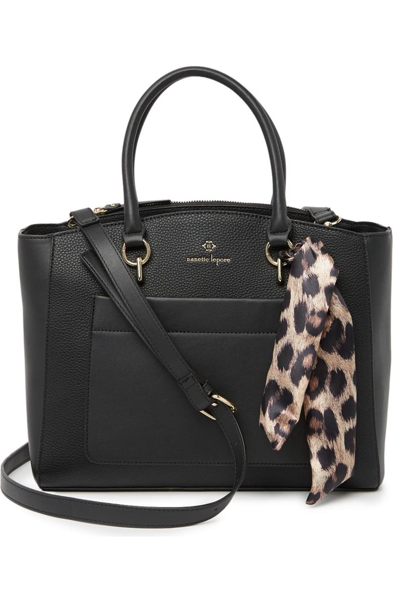 Nanette Lepore Darryl Scarf Satchel, Main, color,