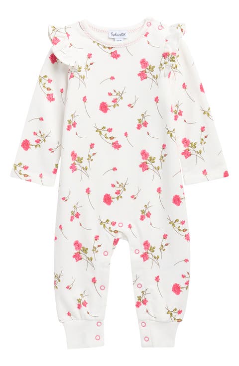 Camellia Rose Floral Jumpsuit (Baby)