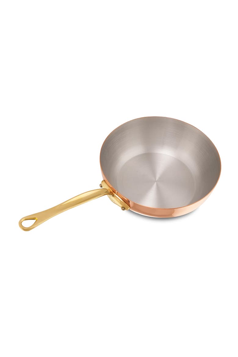 M'Heritage 150 B Copper & Stainless Steel Curved Splayed Sauté Pan With Lid, 3.5-Quart, Alternate, color, Copper