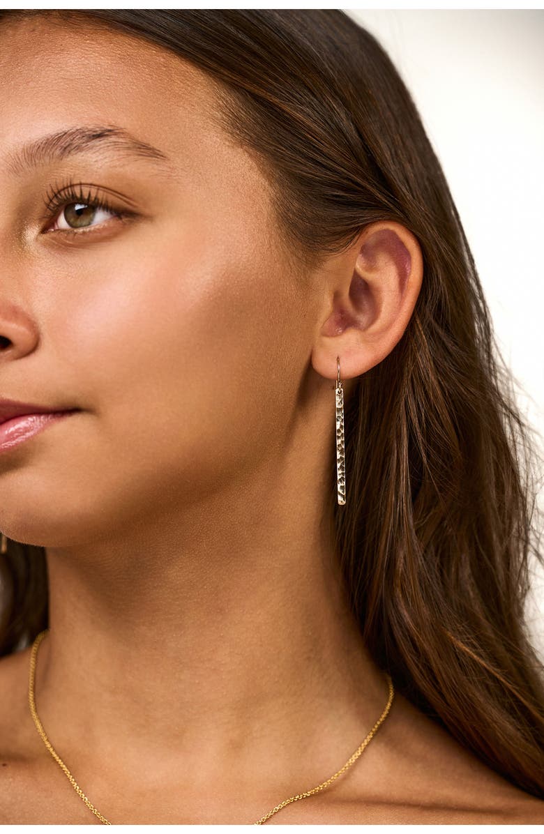 Kiara by Ki-Ele Soho Linear Drop Earrings, Alternate, color,