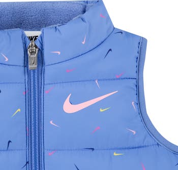 Swoosh Vest, Long Sleeve T-Shirt & Leggings Set <br />