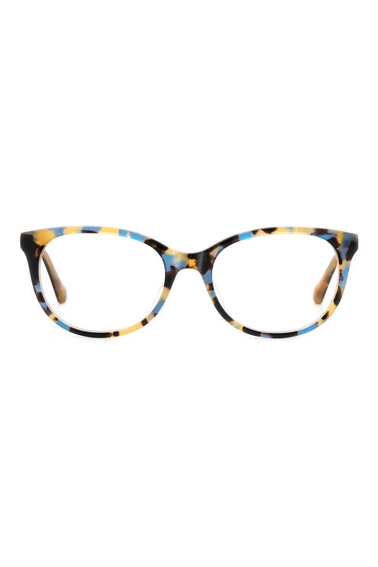 joshann 52mm oval optical glasses, Main, color, HAVANA MULTICOLOR
