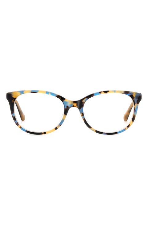 joshann 52mm oval optical glasses