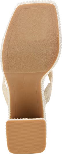 Alani Faux Pearl Platform Sandal