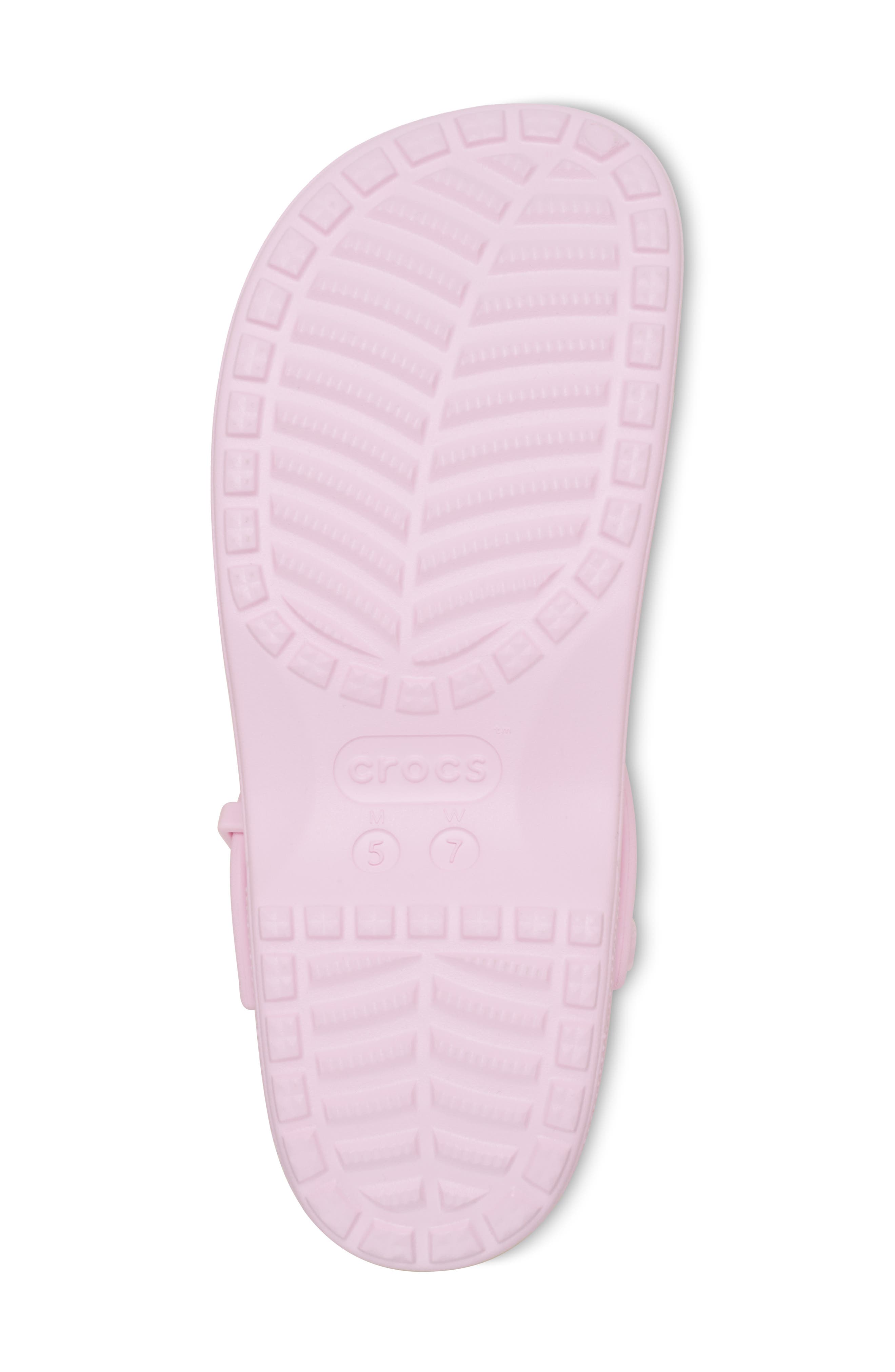 CROCS Gender Inclusive Classic Mary Jane Clog, Alternate, color, Pink Milk