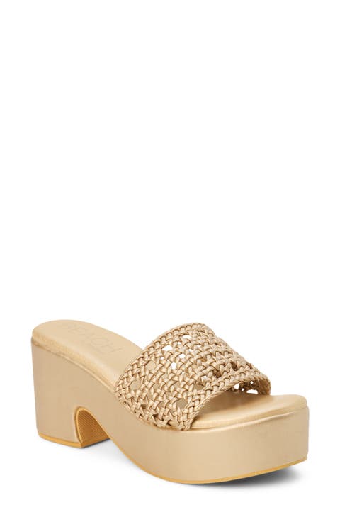 Beach by Matisse Cove Platform Slide Sandal (Women)