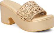 Coconuts by Matisse Beach by Matisse Cove Platform Slide Sandal