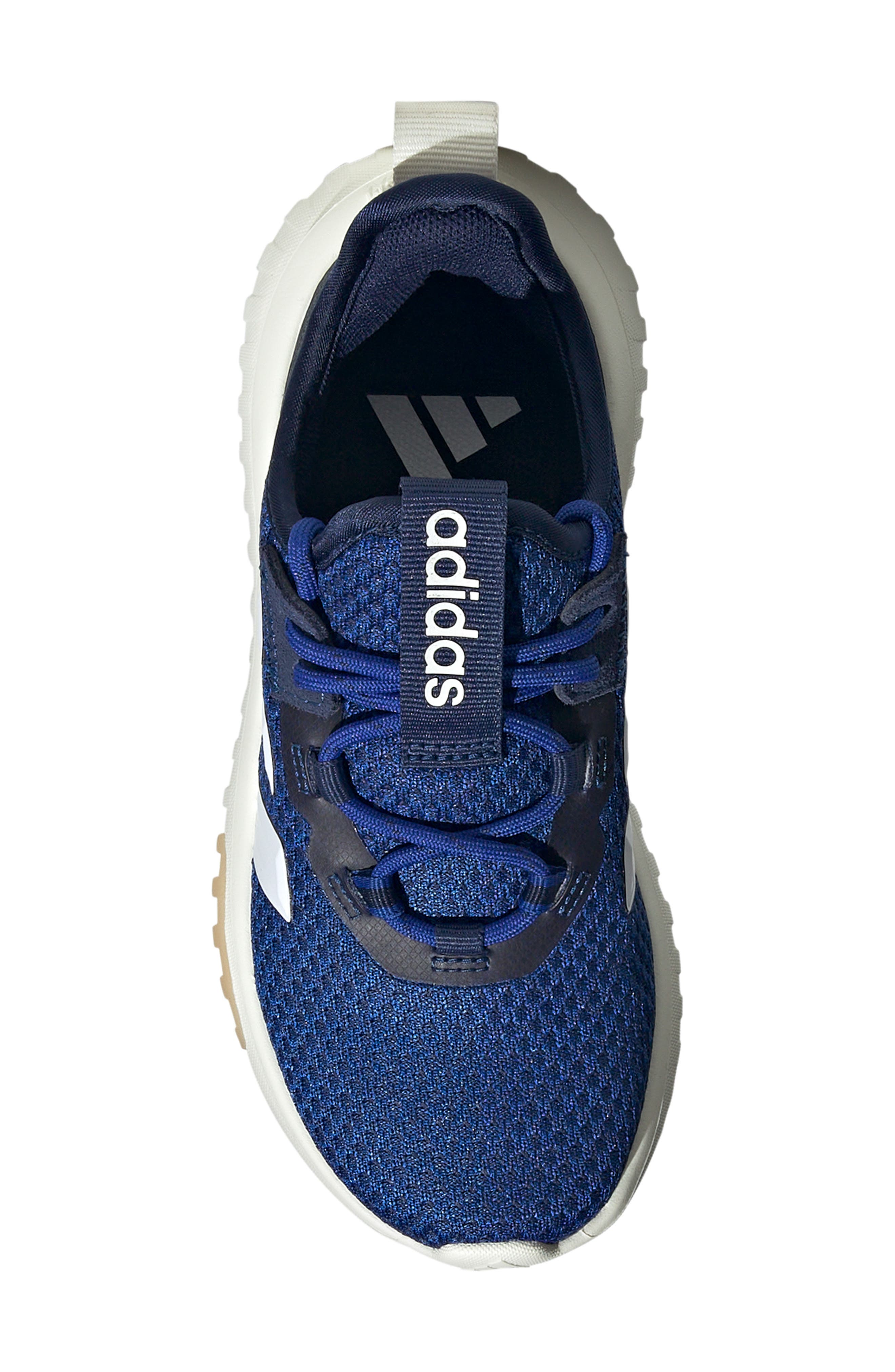 adidas Kids' Kaptir 4.0 Sneaker, Alternate, color, Royal Blue/ White/ Gum