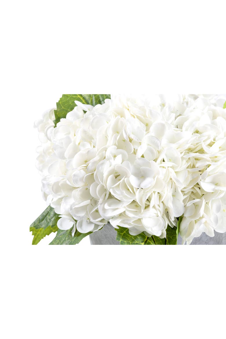Ryann RealTouch Hydrangea Arrangement, Alternate, color, Snow