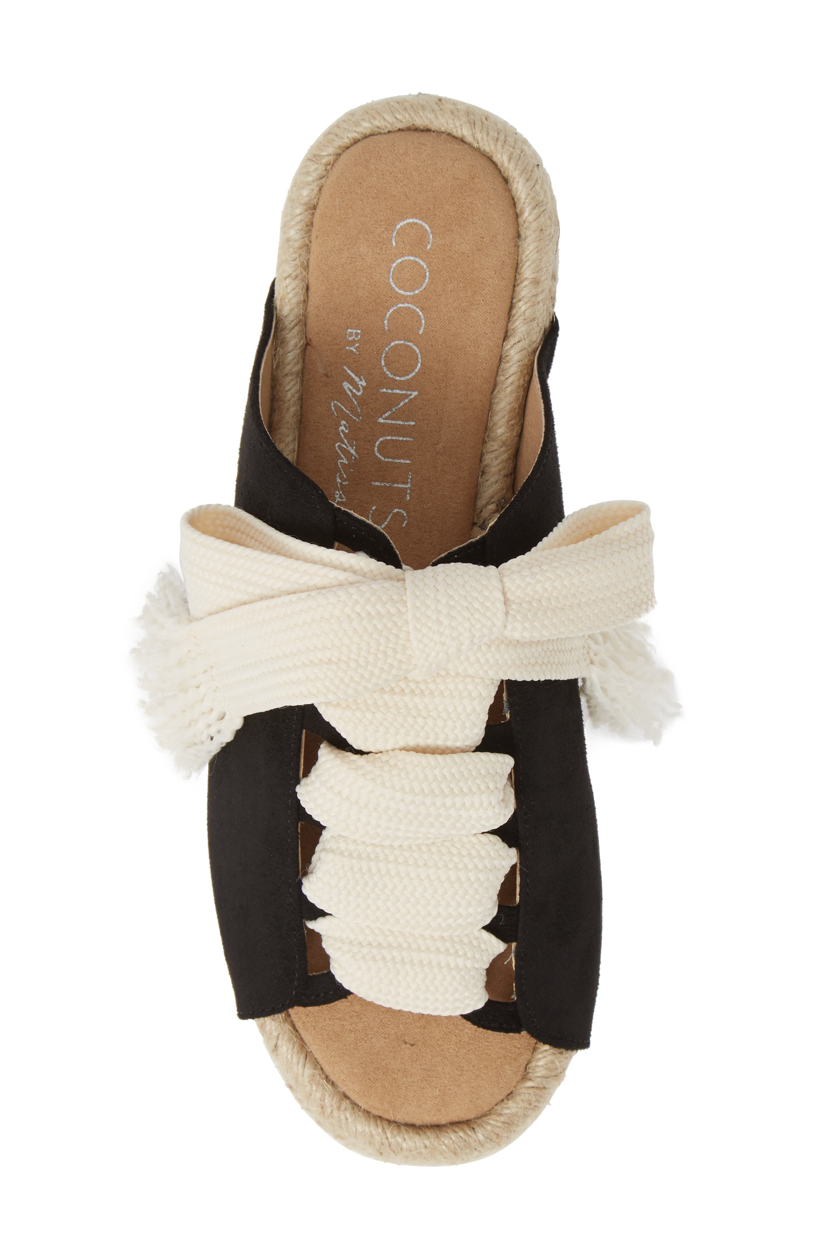 Portside Slide, Alternate, color, BLACK FABRIC