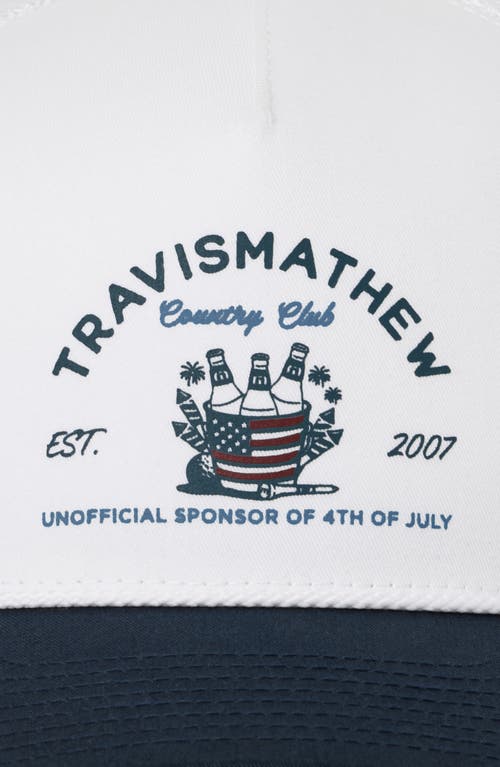 Travismathew Firecracker Fiesta Snapback Trucker Cap