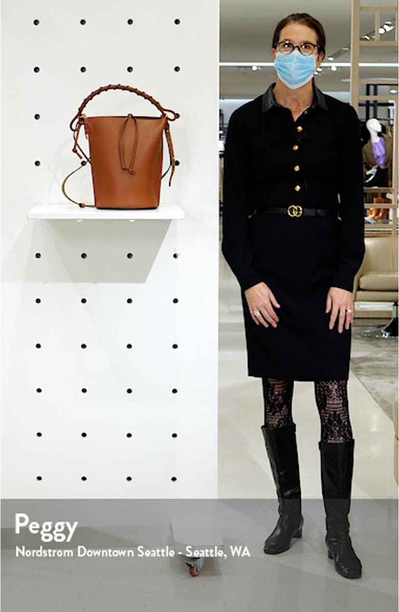 Gate Leather Bucket Bag, sales video thumbnail