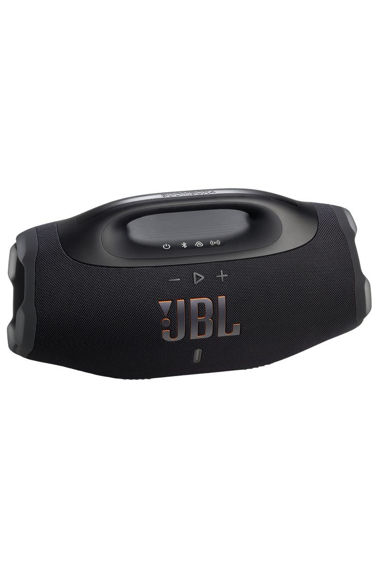 Boombox 4 Waterproof Portable Bluetooth Speaker, Alternate, color, Black
