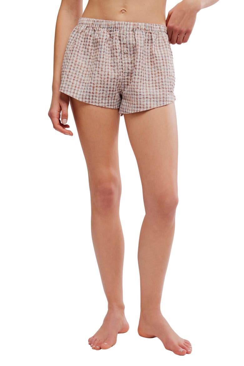 Cross My Heart Boxer Shorts, Main, color, IVORY COMBO