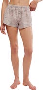 Free People Cross My Heart Boxer Shorts