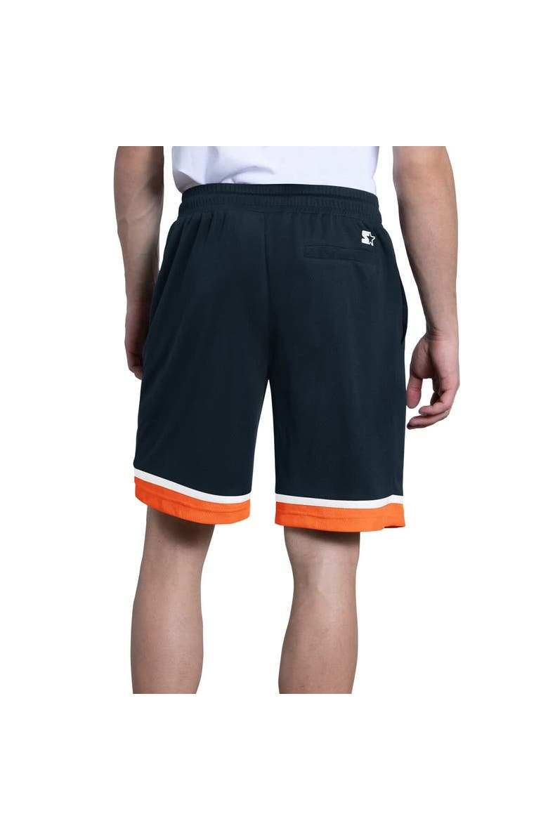 STARTER Men's Starter  Navy Chicago Bears Power Play Mesh Shorts, Alternate, color, Navy