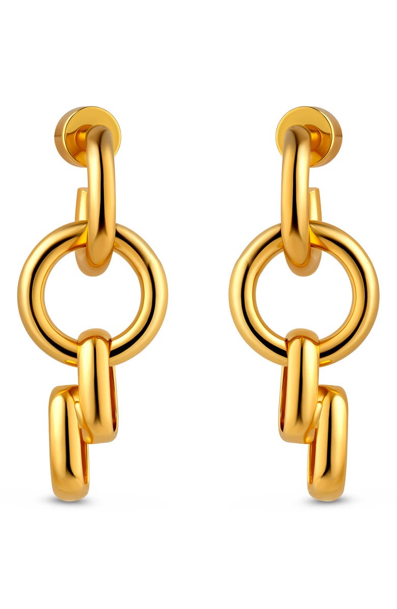 CHRISTINA CARUSO Italian Chain Drop Earrings, Alternate, color, 