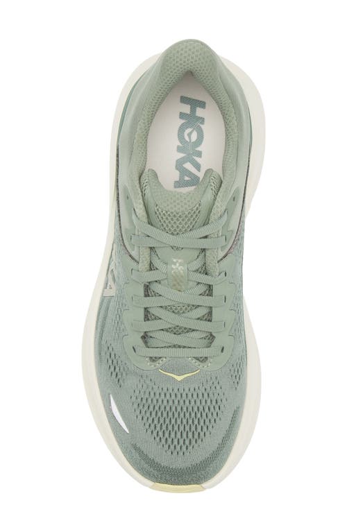 Hoka M Bondi 9 Low-top Sneakers In Green