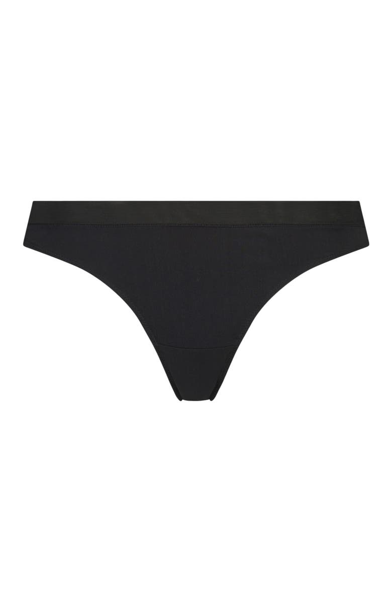 Hunkemöller Mesh Thong, Alternate, color, Caviar