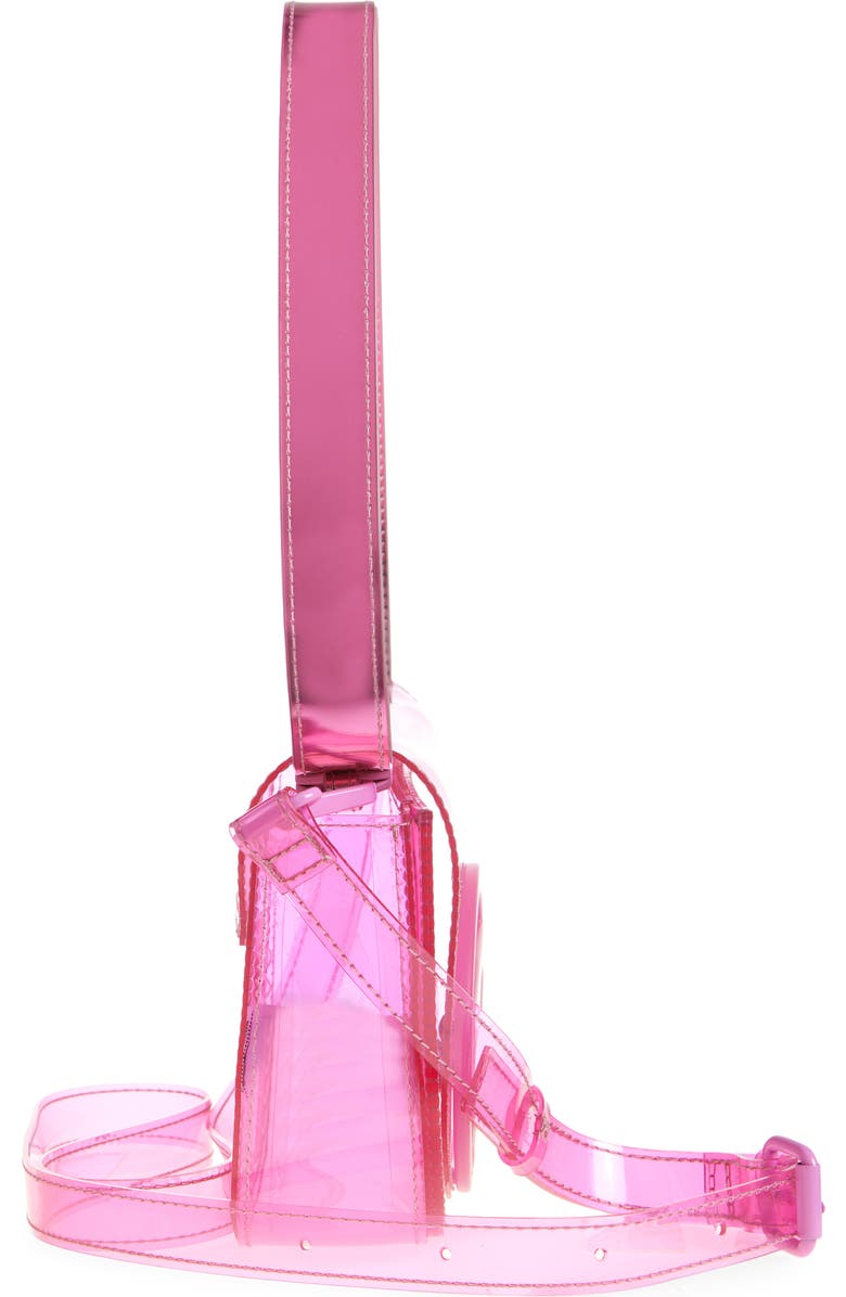 DIESEL<sup>®</sup> 1DR Logo Clear Shoulder Bag, Alternate, color, Pink